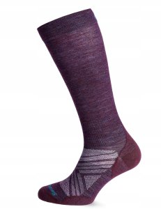 W'S Ski Zero Cushion Extra Stretch OTC Socks, L90 | purple iris, M 3