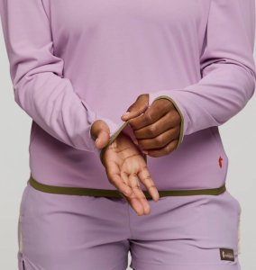 W'S Sombra Sun Hoodie, Antique, M 1