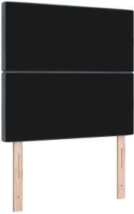 vidaXL Wezgłowie z kryształowymi guzikami tuftowane ciemnoszare 90 cm aksamitne, Wezgłowie z kryształowymi guzikami tuftowane ciemnoszare 180 cm aksamitne 6