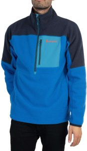 M'S Abrazo Fleece Half-Zip Jacket, Carbon and Atlantic, M 2