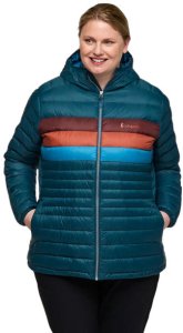 M'S Fuego Down Hooded Jacket, Abyss Stripes, XL 1