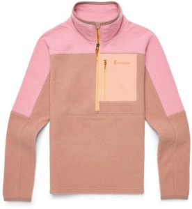 W'S Abrazo Fleece Half-Zip Jacket, Rose And Reishi, XS 1
