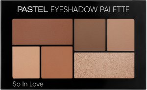 PASTEL Eyeshadow Palette Cienie do powiek So In Love nr 202 - Nude Dress 1op. 1