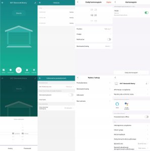 Moduł OXT do silników bramowych z anteną i sensorem WiFi TUYA 5