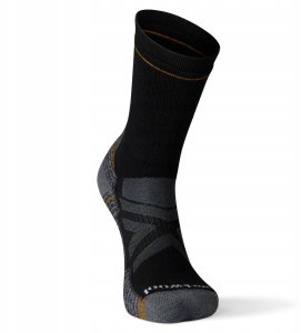 U'S Hike Full Cushion Crew Socks, 001 | black, S 2