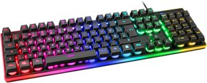 Deltaco DK220 Gaming Keyboard Membrane RGB Black 1