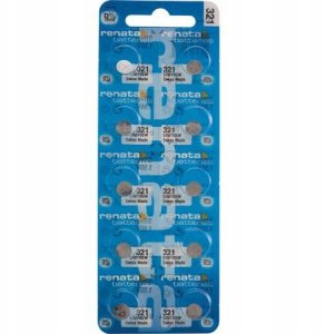 Renata 321 (SR616SW) baterijos 10 vnt. 5