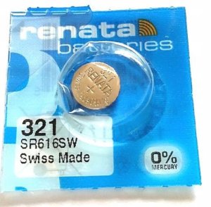 Renata 321 (SR616SW) baterijos 10 vnt. 7