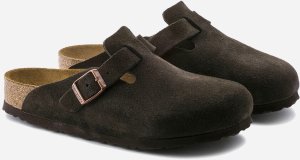 Birkenstock Boston Suede Leather 660461 Brązowe 37 1