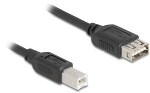 DeLOCK 81533 kabel USB USB 2.0 5 m USB B USB A Czarny 1