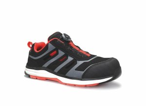 Sandals ELTEN Jo Rapid Boa Black Red easy ESD S1P, black 47 1