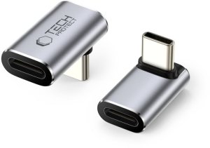 TECH-PROTECT ULTRABOOST AA02 ANGLE ADAPTER TYPE-C GREY 1