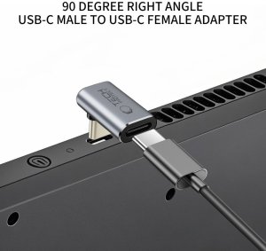 TECH-PROTECT ULTRABOOST AA02 ANGLE ADAPTER TYPE-C GREY 3