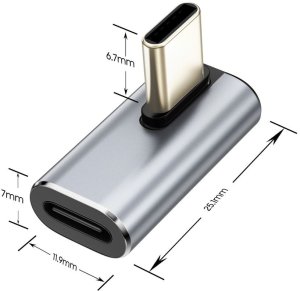 Adapter USB Tech-Protect AA03 USB-C - USB-C Szary  (5906302367986) 2