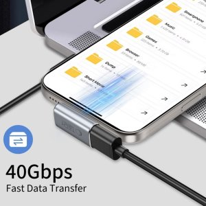 Adapter USB Tech-Protect AA03 USB-C - USB-C Szary  (5906302367986) 3