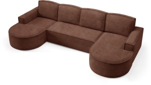 NAROŻNIK MOLLY FUNKCJA SPANIA TKANINA BOUCLE FORMA U quelle 26 2