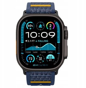 SPIGEN ATHLEX AIR APPLE WATCH 6 / 7 / 8 / 9 / 10 / SE / ULTRA 1 / 2 (44 / 45 / 46 / 49 MM) ACTIVE NAVY 2