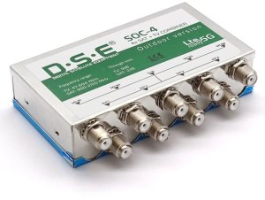 Sumator RTV/SAT X4 DSE SOC-4 zewnętrzny 2