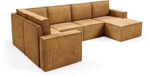 DUŻY Narożnik U2 Modułowy PORTO Kanapa sztruks Sofa poso 001 2