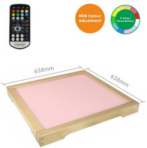 MASTERKIDZ Panel Świetlny LED Zmiana Kolorów Pilotem + Zestaw Akcesoriów 8