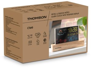 Thomson Stacja pogodowa z budzikiem CT610 2