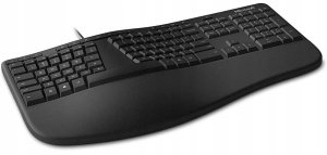 Bezprzewodowy Zestaw Klaw. + Mysz Microsoft Ergonomic Desktop ŚWIETNY 3