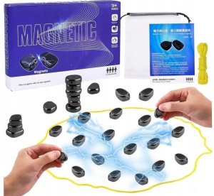 MAGNETYCZNA GRA KAMIENIE MAGNETYCZNE GRA EDUKACYJNA ZESTAW 20szt 1