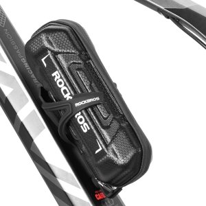 Torba rowerowa na narzędzia mocowana w uchwycie na bidon 0.65l - czarna Torba rowerowa na narzędzia mocowana w uchwycie na bidon 0.65l - czarna 5