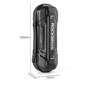 Torba rowerowa na narzędzia mocowana w uchwycie na bidon 0.65l - czarna Torba rowerowa na narzędzia mocowana w uchwycie na bidon 0.65l - czarna 7