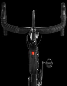 Torba rowerowa wodoodporna mocowana na ramę z plecionką 1l - czarna Torba rowerowa wodoodporna mocowana na ramę z plecionką 1l - czarna 5