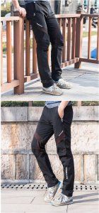 Spodnie sportowe wiatroszczelne Patrol kolarskie rowerowe trekingowe rozmiar XL - czarne Spodnie sportowe wiatroszczelne Patrol kolarskie rowerowe trekingowe rozmiar XL - czarne 8