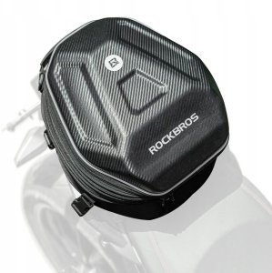 Torba motocyklowa plecak na kask mocowana na bak lub siedzeniu 35l - czarna Torba motocyklowa plecak na kask mocowana na bak lub siedzeniu 35l - czarna 4