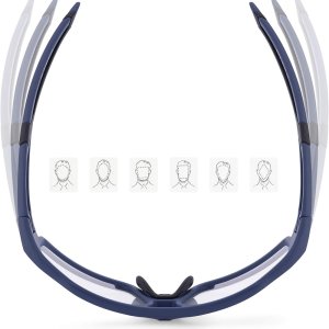 RockBros Okulary rowerowe fotochromowe UV400 z etui SP216BL - niebieskie Okulary rowerowe fotochromowe UV400 z etui SP216BL - niebieskie 3
