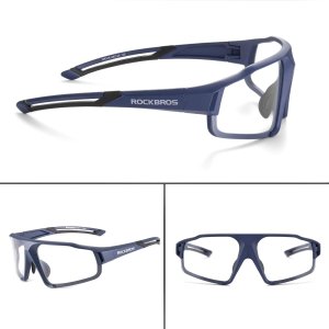 RockBros Okulary rowerowe fotochromowe UV400 z etui SP216BL - niebieskie Okulary rowerowe fotochromowe UV400 z etui SP216BL - niebieskie 5