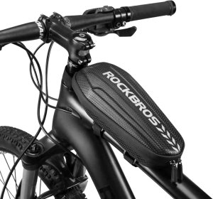 Torba rowerowa mocowana na kierownicę lub ramę 3l B62-1 - czarna Torba rowerowa mocowana na kierownicę lub ramę 3l B62-1 - czarna 1