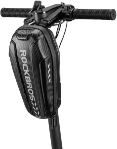 Torba rowerowa mocowana na kierownicę lub ramę 3l B62-1 - czarna Torba rowerowa mocowana na kierownicę lub ramę 3l B62-1 - czarna 2