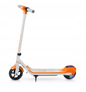 Hulajnoga Elektryczna Dla Dzieci Dziecka Led 10 Km/h Zasięg 8 Km Kiddoboo / Kby2whi / Y2 / Kiddorider / Pomarańczowy 4