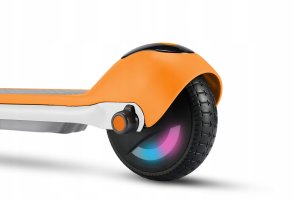 Hulajnoga Elektryczna Dla Dzieci Dziecka Led 10 Km/h Zasięg 8 Km Kiddoboo / Kby2whi / Y2 / Kiddorider / Pomarańczowy 9