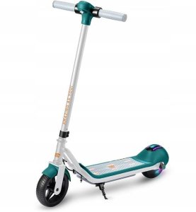 Hulajnoga Elektryczna Dla Dzieci Dziecka Led 10 Km/h Zasięg 8 Km Kiddoboo / Kby2grn / Y2 / Kiddorider / Zielony 3