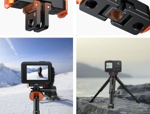 VRIG Mocowanie Uchwyt Szybkozłączka Magnetyczna Magnes Do Gopro Hero 13 Black / Ac-28 6