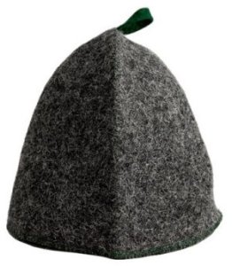 SAUNA CAP WITH DECOR GRAY FLAMMIFERA 2