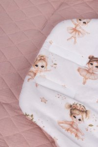 OTULACZ DO FOTELIKA MUŚLIN BALETNICE RÓŻOWY 4