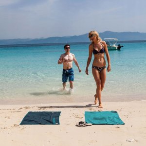 Lifeventure SoftFibre Trek Towel, Turtle, Giant 5