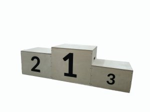 Podium sportowe 3-stopniowe Indywidualne UNDERFIT składane | ANTYPOŚLIZG 1