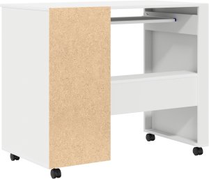 Biurko vidaXL Białe 120 cm x 50 cm 6