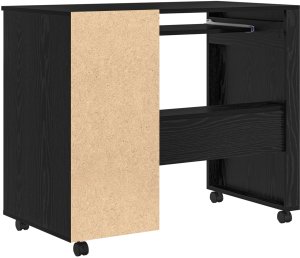 Biurko vidaXL Czarne 91 cm x 50 cm 6