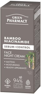 GREEN PHARMACY Bambus + Niacynamid Krem do twarzy na noc 50 ml 1