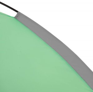 Namiot plażowy, ogrodowy 210x120x112 cm turystyczny z pokrowcem, filtrem UV zielono-szaro-czarny UNIWERSALNY 5