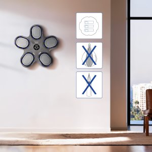 TB11 ELEKTRONICZNA TARCZA BOKSERSKA BLUETOOTH Z MUZYKĄ I RĘKAWICAMI HMS 4