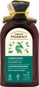 GREEN PHARMACY Odżywka do włosów normalnych Pokrzywa i Olej łopianowy 300 ml 1